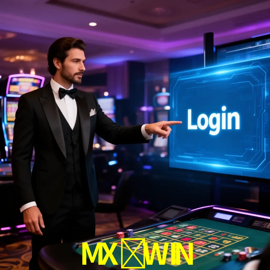 MX-WIN Login - OTP, cuenta y soporte Pantalla MX-WIN Login con OTP, contraseña, cuenta segura y soporte móvil